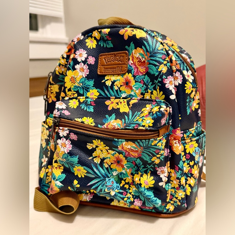 Loungefly Pokémon Tropical Pikachu Starter Pokémon Mini Backpack